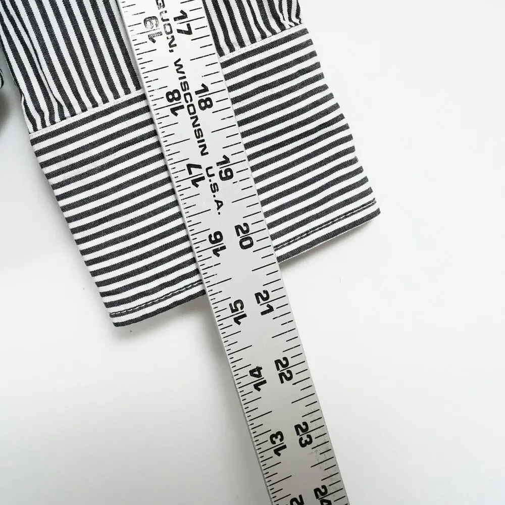 J.Crew x The New Yorker Étienne Striped Shirt Oversized M Boxy - Picture 10 of 11